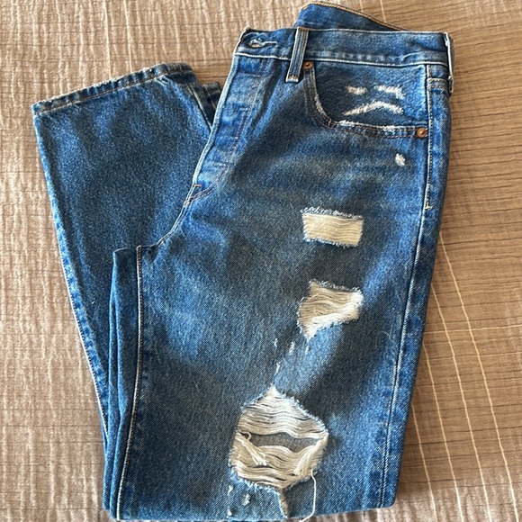 Levi’s 501 cropped - Picture 3 of 4